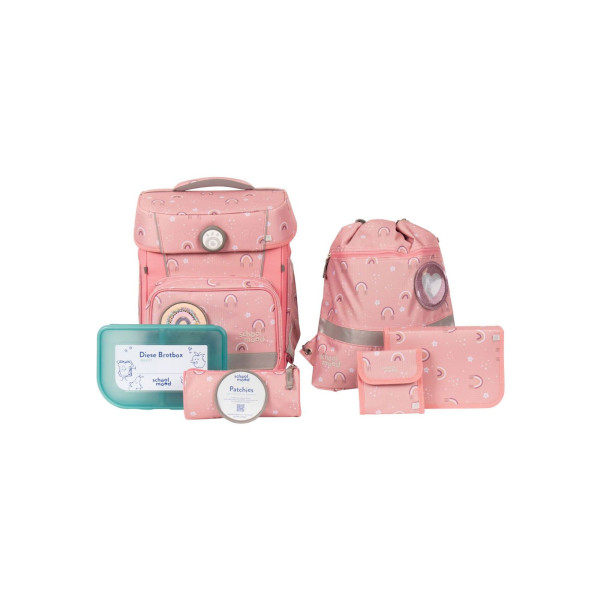 School-Mood | Schulranzenset Hero Maxx Air+ Rainbow (Nordic Collection)