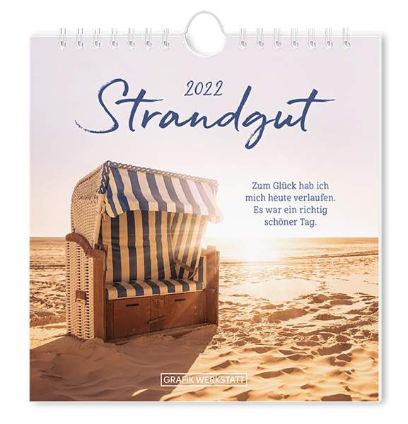 Grafik-Werkstatt | Postkartenkalender 2022 Strandgut
