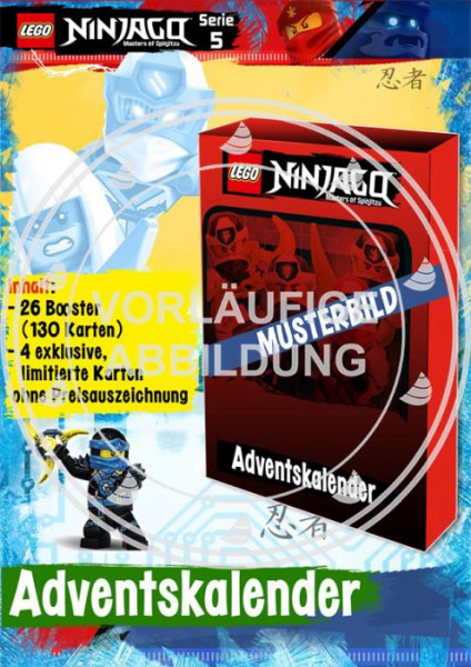Top Media | AK Lego Ninjago 5 Sammelkarten | 180880