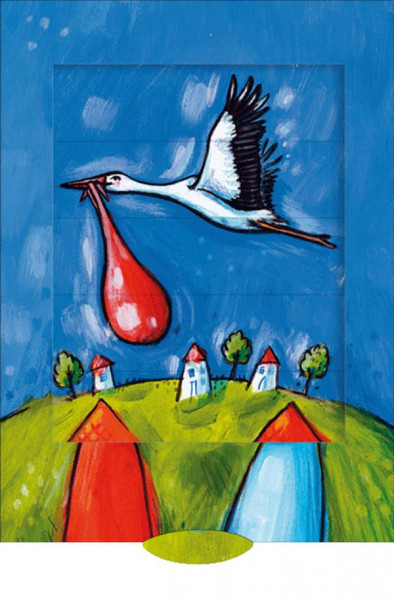 Bärenpresse | Lebende Karte Klapperstorch