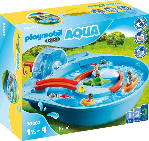 PLAYMOBIL® 1.2.3 / Aqua | Fröhliche Wasserbahn | 70267