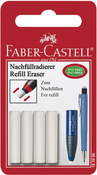 Faber-Castell | Nachfüllradierer Ersatzradierer Eraser Pen |183996