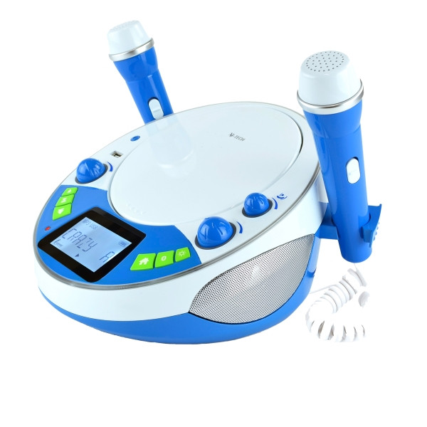 lived non food | Bluetooth Karaoke CD-Player Jambox blau | 701585