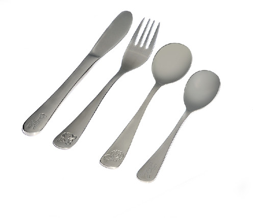 Reer | Edelstahl-Kinderbesteck 4 teilig | 2304