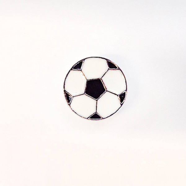 Angel Bliss | silberner Schmuckanhänger für Charm Armband | Fußball