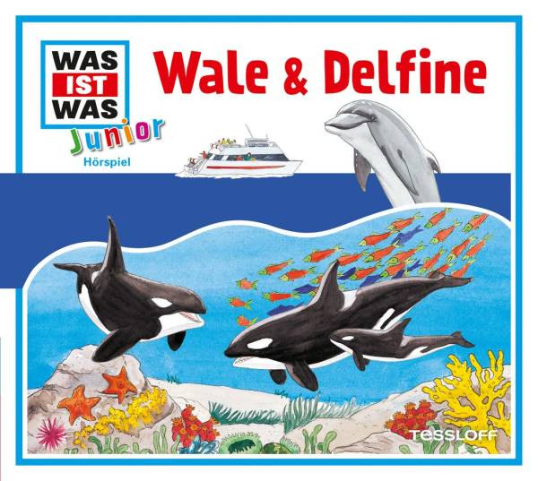 Tessloff Verlag | WAS IST WAS Junior Hörspiel-CD: Wale & Delfine