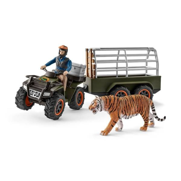 Schleich | Quad mit Anhänger und Ranger | 42351