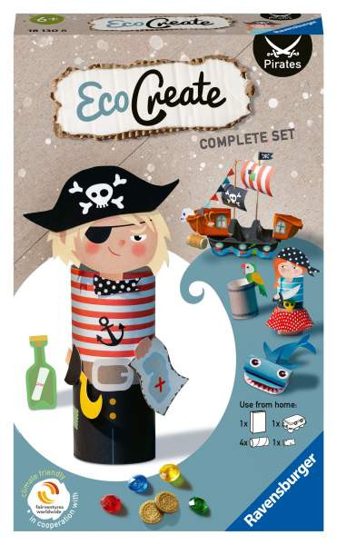 Ravensburger | EcoCreate Mini Pirates D/F/I/NL/EN | 18130