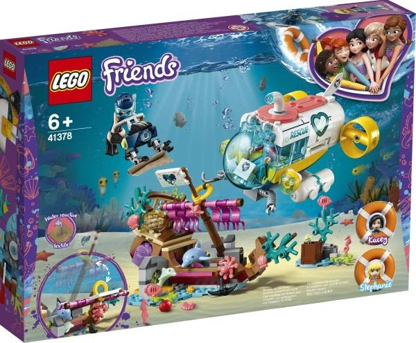 Lego Friends | Rettungs-U-Boot für Delfine | 41378