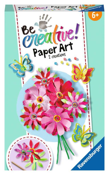 Ravensburger | BeCreative Paper Art Flowers & Butterflies | 23678
