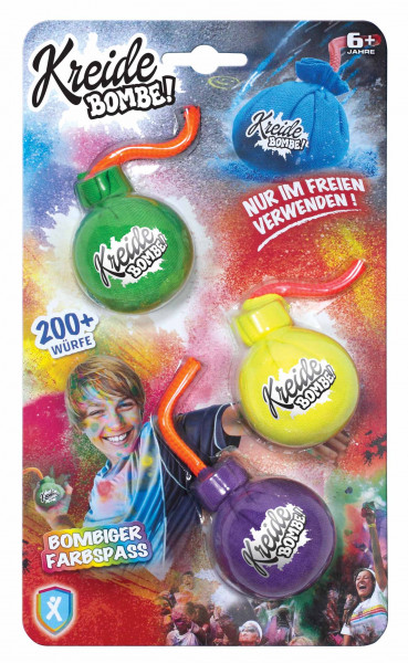 Xtrem Toys & Sports | Kreide Bombe 3er-Set | 353