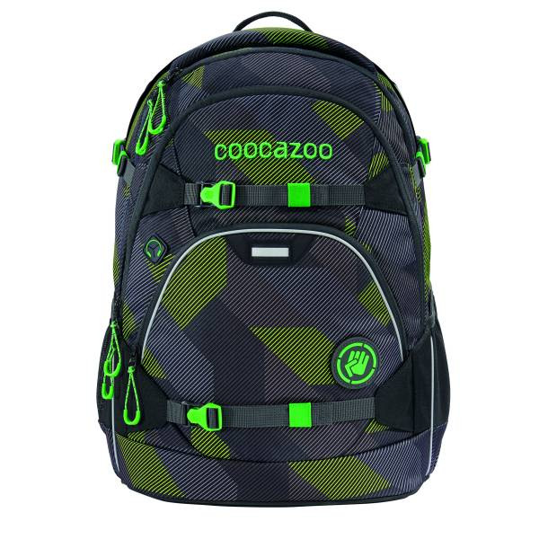 coocazoo | Rucksack ScaleRale, Polygon Bricks Grey