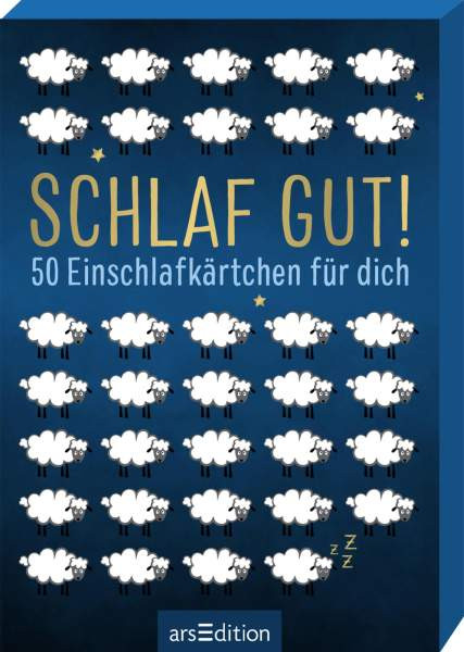 arsEdition | Schlaf gut! 50 Einschlafkärtchen für dich