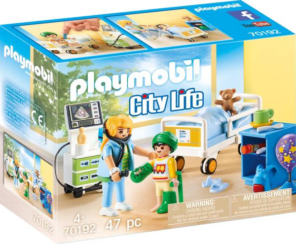 PLAYMOBIL® City Life | Kinderkrankenzimmer | 70192