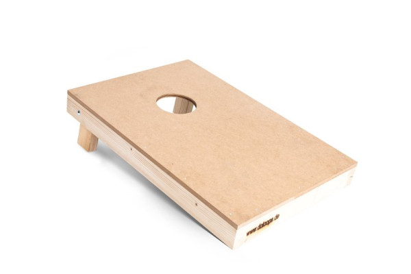 Original Cornhole Spielbrett / Board - natur, farblos 16 mm MDF