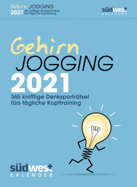 Südwest | Gehirnjogging 2021 Tagesabreißkalender. 366 knifflige Denksporträtsel fürs tägliche Kopftraining