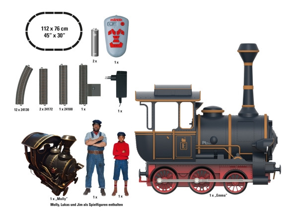 Märklin | H0 Startpackung Jim Knopf | 29179