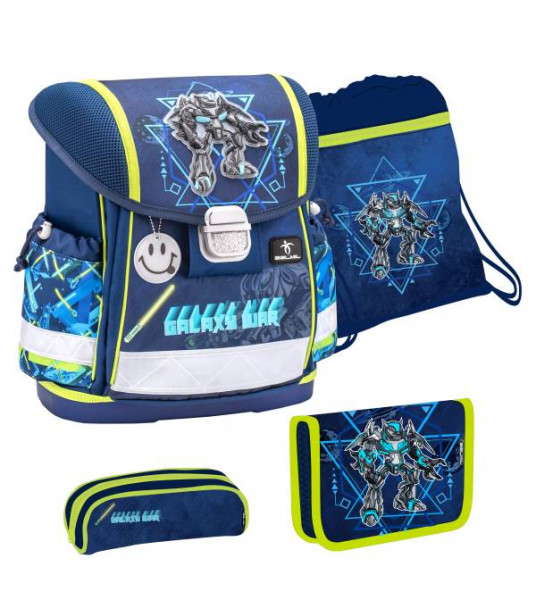 Belmil | Classy Schulranzen Set 4 - teilig Galaxy War