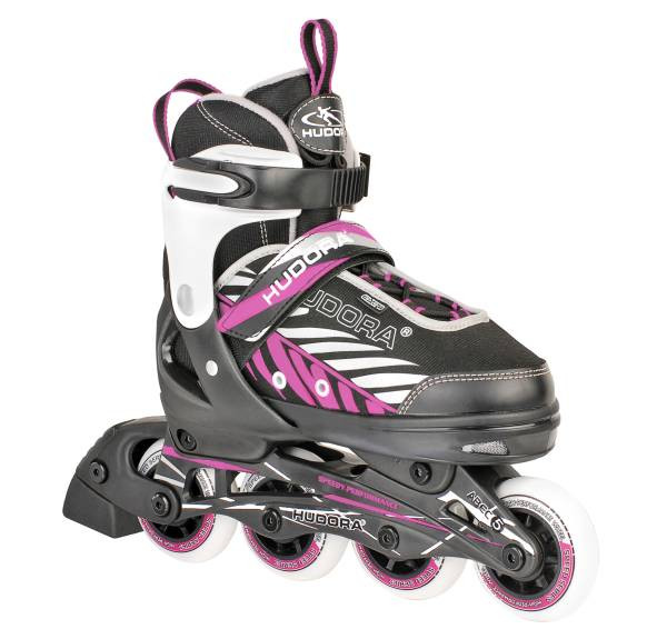 Hudora | Kinderinliner Mia, Gr. 37-40, schwarz/lila