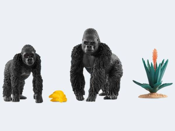 Schleich | Gorillas auf Futtersuche | 42382