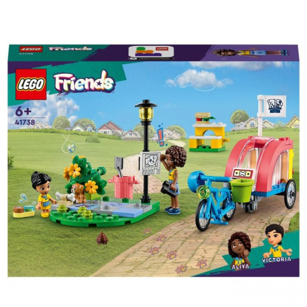LEGO® | Friends Hunderettungsfahrrad | 41738