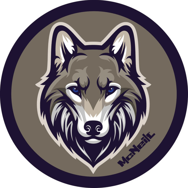 McNeill | McAddys zu Schulranzen gefährliche Tiere: Wolf | 3463800014