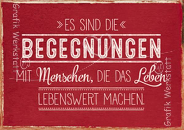 Grafik Werkstatt | Postkarte | VintageArt | Begegnungen