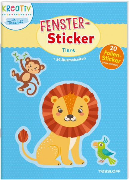 Tessloff Verlag | Fenster-Sticker. Tiere