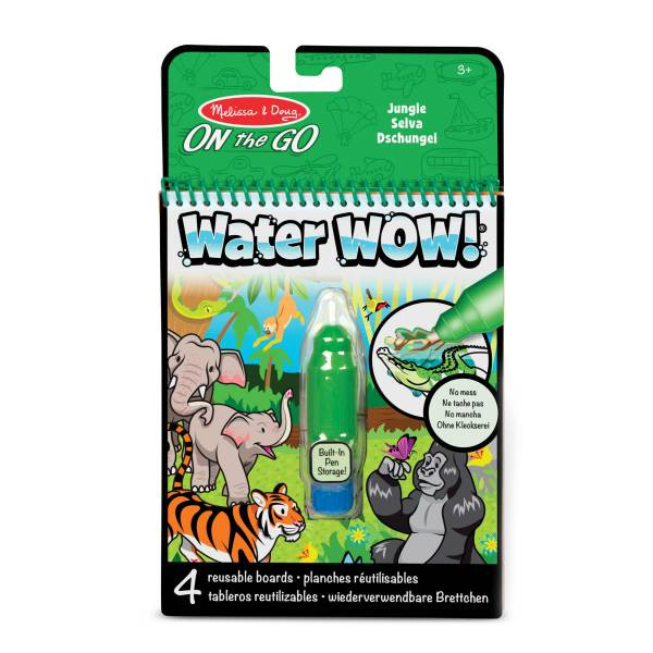 Melissa & Doug | Water Wow! | Malblock - Enthüllung Mit Wasser | Dschungel