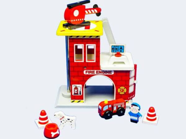 Manen | Feuerwehr Garage 22x12cm