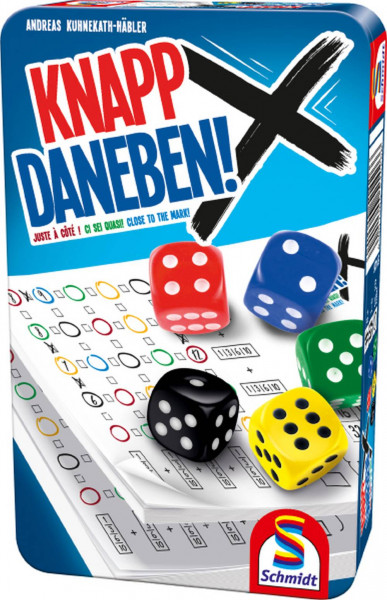 Schmidt Spiele | Knapp daneben! BMM Metalldose | 51426