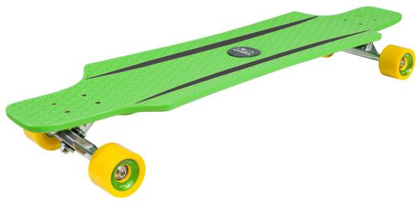 Hudora | Longboard CruiseStar, grün/gelb