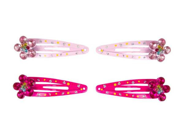 bb-Klostermann | Set CC-Clip mit Blume 2 Farben 5 cm