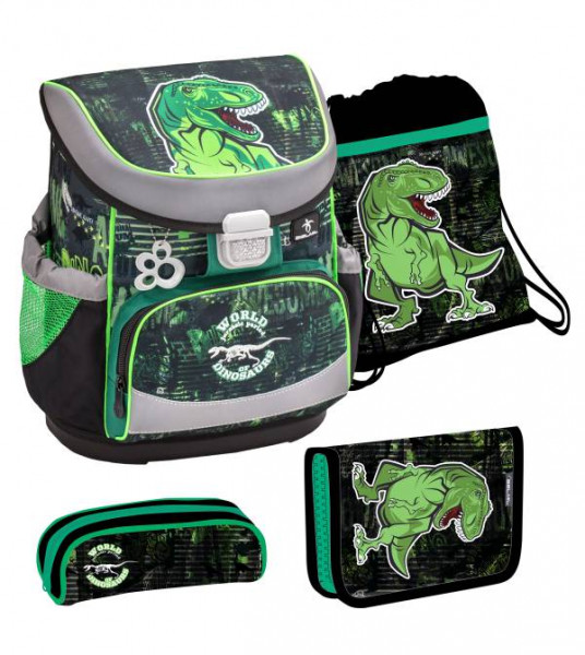 Belmil | Mini-Fit Schulranzen Set 4 -teilig World of Dinosaurs
