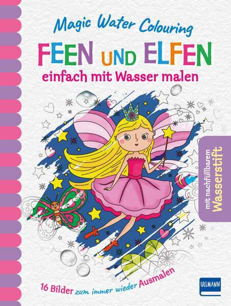Ullmann Medien | Magic Water Colouring - Feen und Elfen | Copper, Jenny