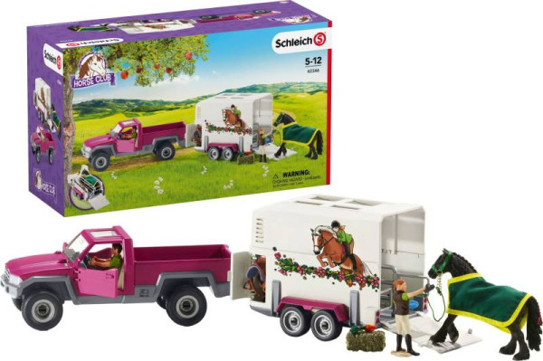 schleich® Horse Club | Pick-up mit Pferdeanhänger | 42346