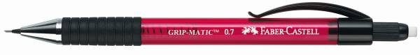 Faber-Castell | Druckbleistift GRIP MATIC 0,7 | rot