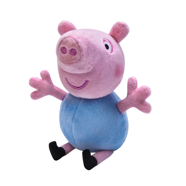 Jazwares | Peppa Plüsch m. Sound,ca.16cm,sort.i.Dpy | 92660