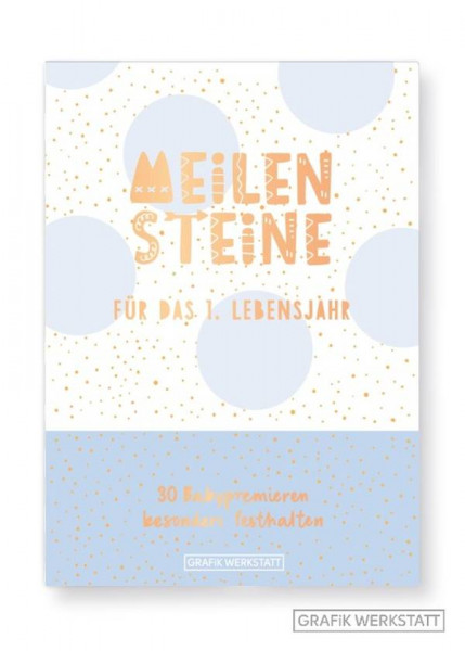Grafik-Werkstatt | Meilenstein-Box für das 1.Lebensjahr Boy