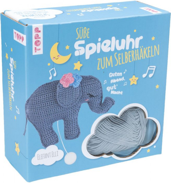 frechverlag | Häkelset Spieluhr Elefant | 18090