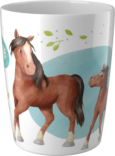 Becher Pferde