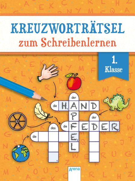 Arena | Kreuzworträtsel zum Schreibenlernen. 1. Klasse