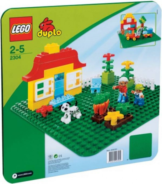 DUPLO® Große Bauplatte, grün