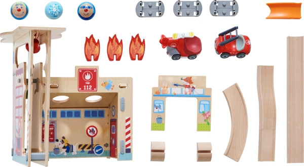 Haba | Kullerbü – Spielbahn Feuerwehrwache