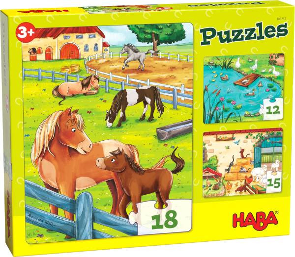 Haba | Puzzles Bauernhoftiere
