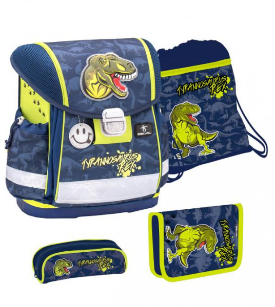 Belmil | Classy Schulranzen Set 4 - teilig Tyrannosaurus Rex