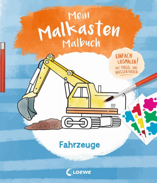 Loewe | Mein Malkasten-Malbuch - Fahrzeuge