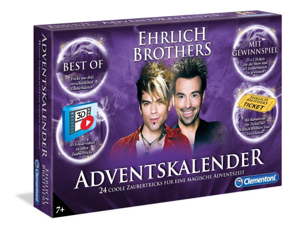Clementoni | AK Adventskalender der Magie 2018 | 59084