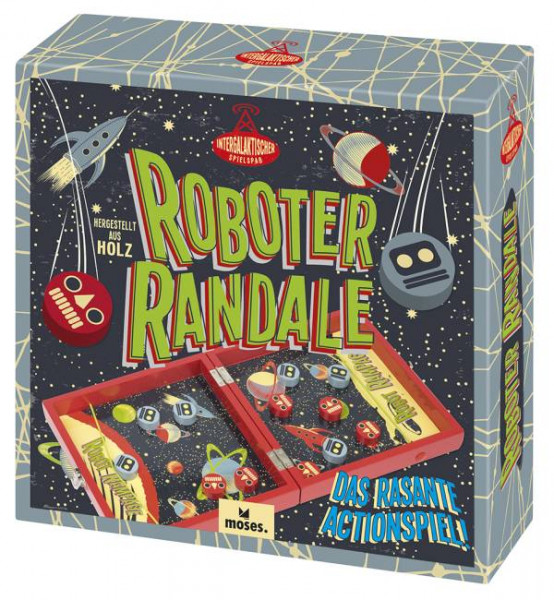 Moses | Prof Puzzle Roboter Randale | Das actionreiche Weltraumrennen
