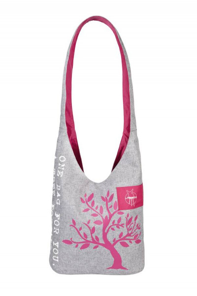 Lässig | Green Label | Einkaufstasche | Black magenta